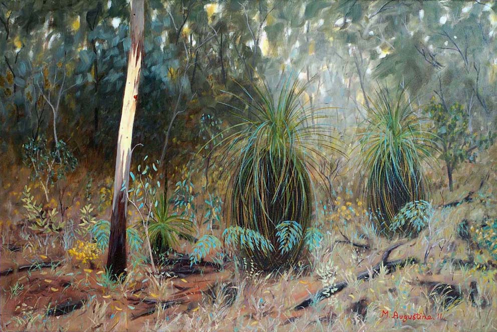 In the bush 61x91cm Sold